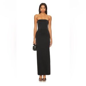 Alice + Olivia Doreen strapless maxi dress